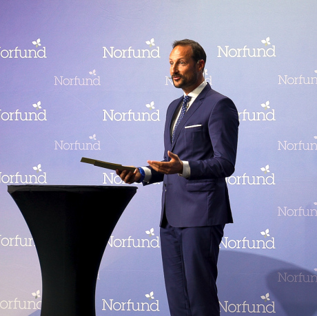 Opened the Norfund conference
